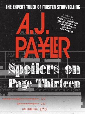 cover image of Spoilers on Page Thirteen